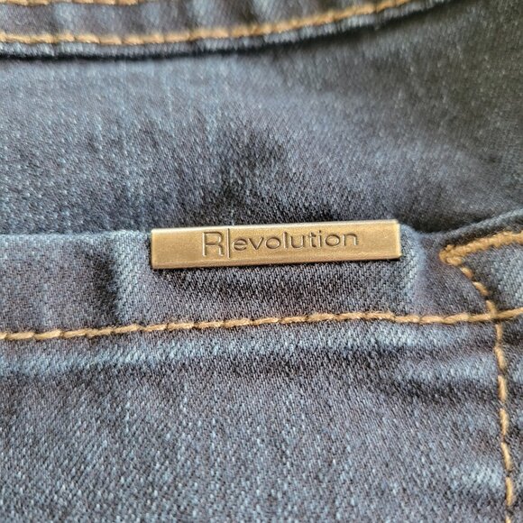 Revolution by Ricki's Dark Wash Denim Capris - Picture 8 of 13